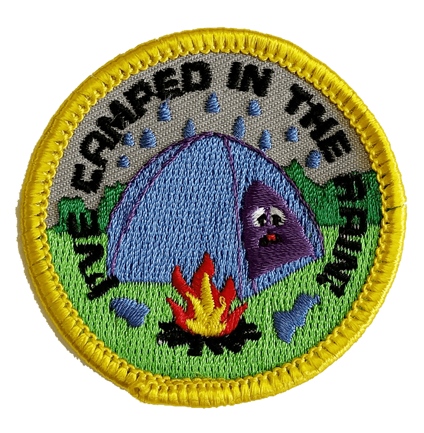 camp rain