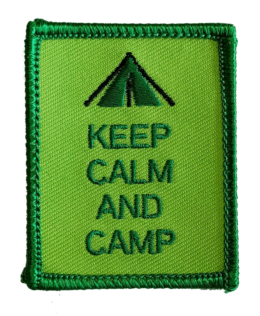 keep calm camp
